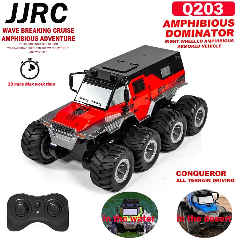 JJRC 2.4G RC Car Q201 Q203 8WD - Drone Bike Rc recension och pris