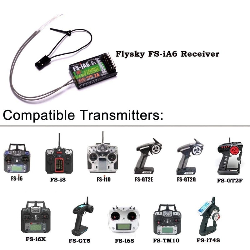 Flysky FS-IA6 Receiver 6CH Dua - Drone Rc Racing recension och pris