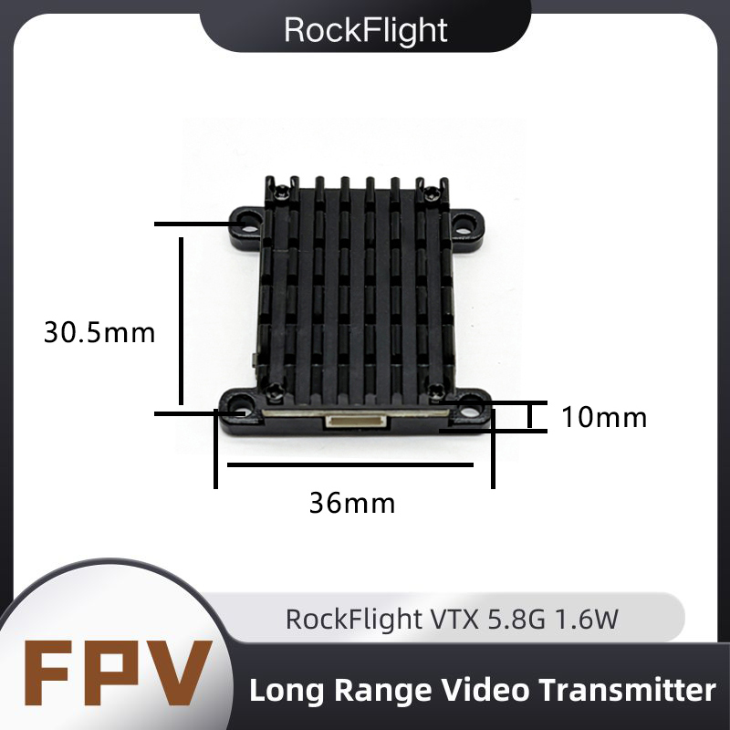 RockFlight TX663 VTX 5.8G 48CH - Drone Rc Racing recension och pris