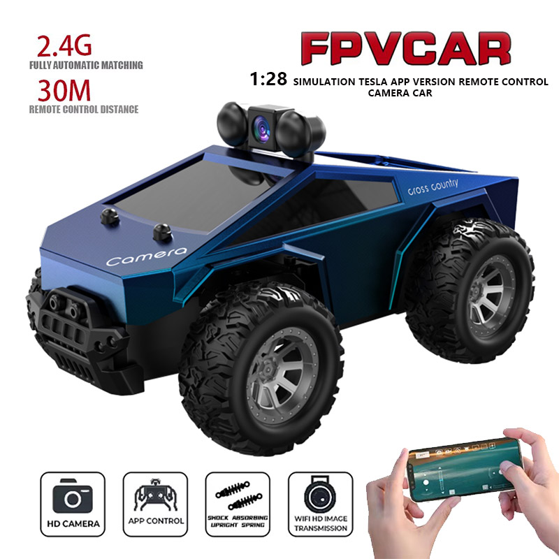 KF29 1:28 Rc Car With FPV Came - Drone Bike Rc recension och pris
