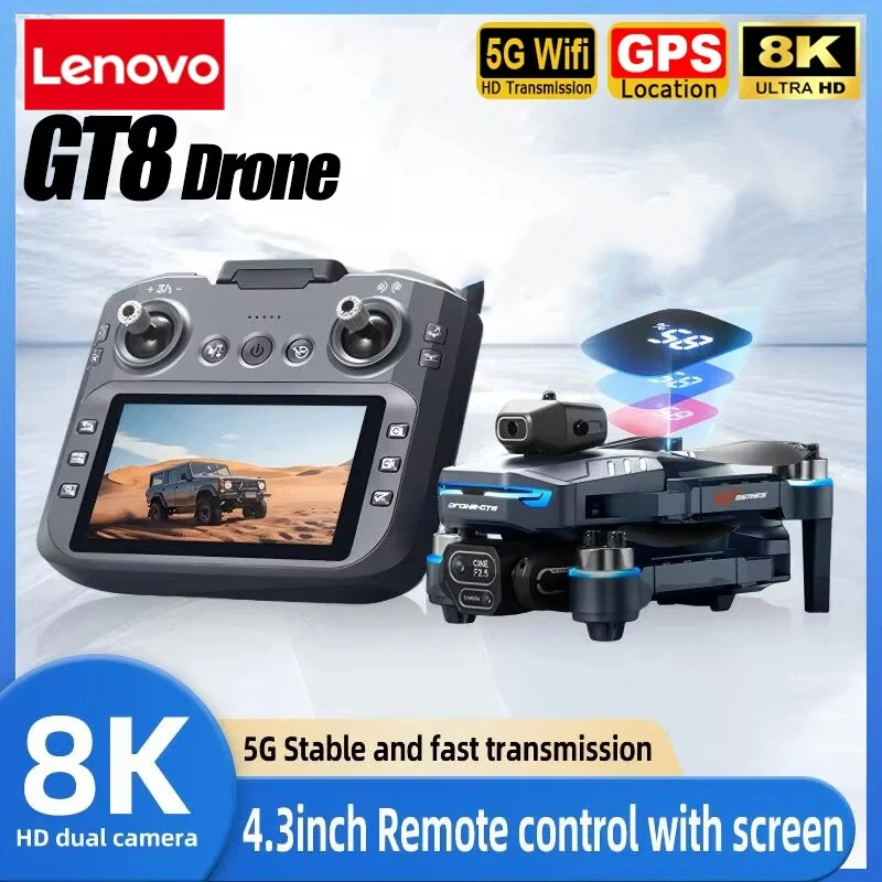 Lenovo GT8 8K Drone Profession - Drone Rc Fpv Pro recension och pris
