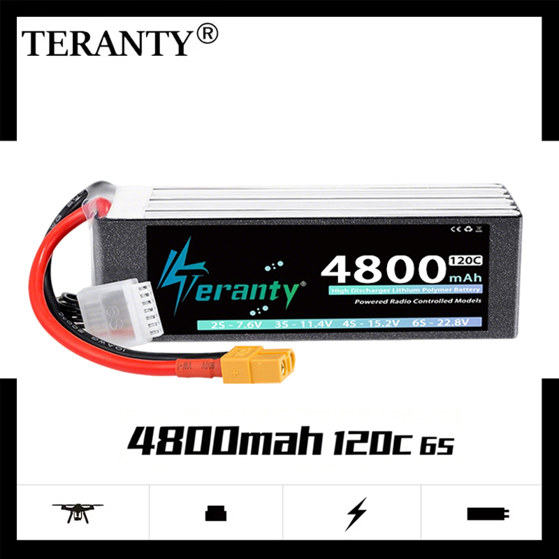 TERANTY 6S 4800mAh Lipo Batter - Drone Rc Board recension och pris