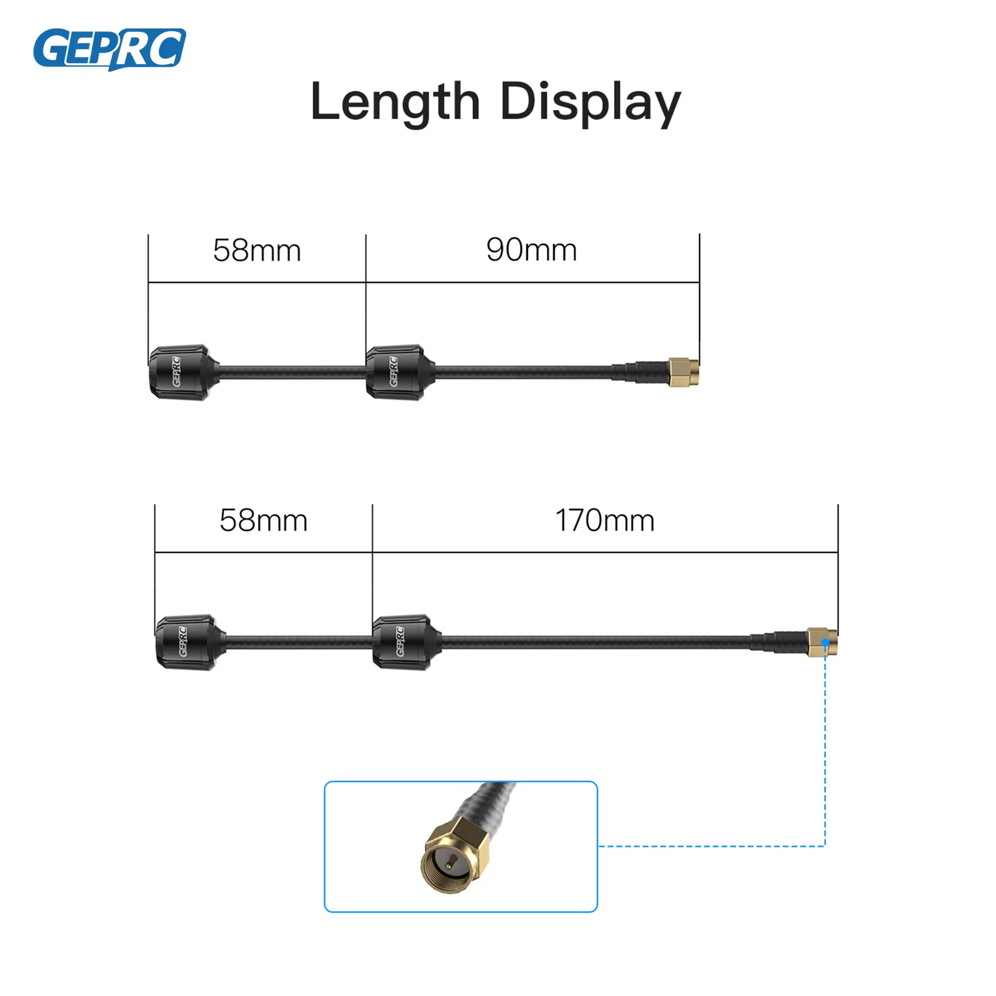 GEPRC Momoda2 5.8G DUAL Antenn - Drone Rc Diy recension och pris
