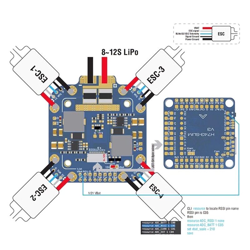 Y45A-For Matek System XCLASS P - Drone Rc Board recension och pris