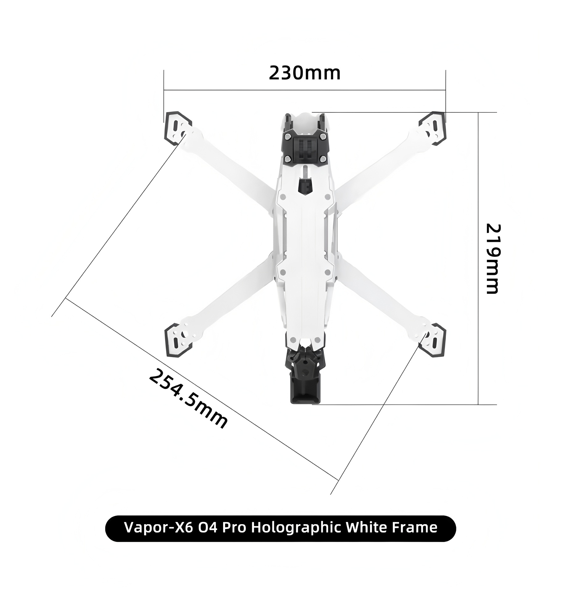 GEPRC Vapor D5/x5/x6 O4 Pro Fr - Drone Rc Fpv Pro recension och pris