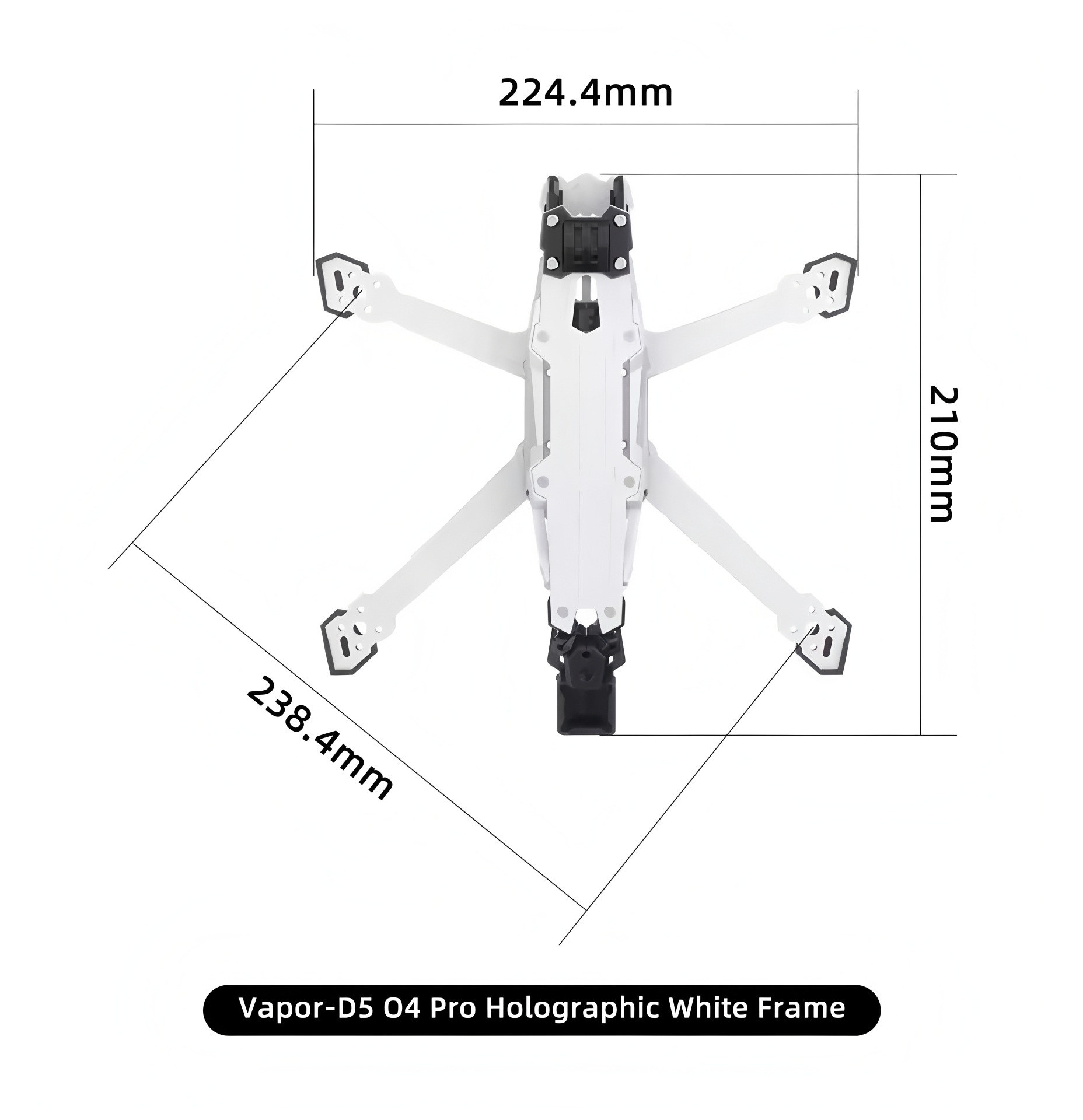 GEPRC Vapor D5/x5/x6 O4 Pro Fr - Drone Rc Fpv Pro recension och pris
