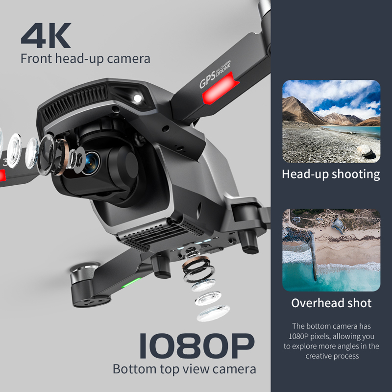 L106 Pro 3 Drone 5G WIFI FPV F - Drone Rc Fpv Pro recension och pris