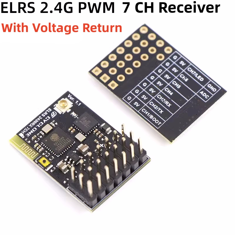 ELRS 2.4G PWM 7CH 6CH CRSF Rec - Drone Rc Board recension och pris