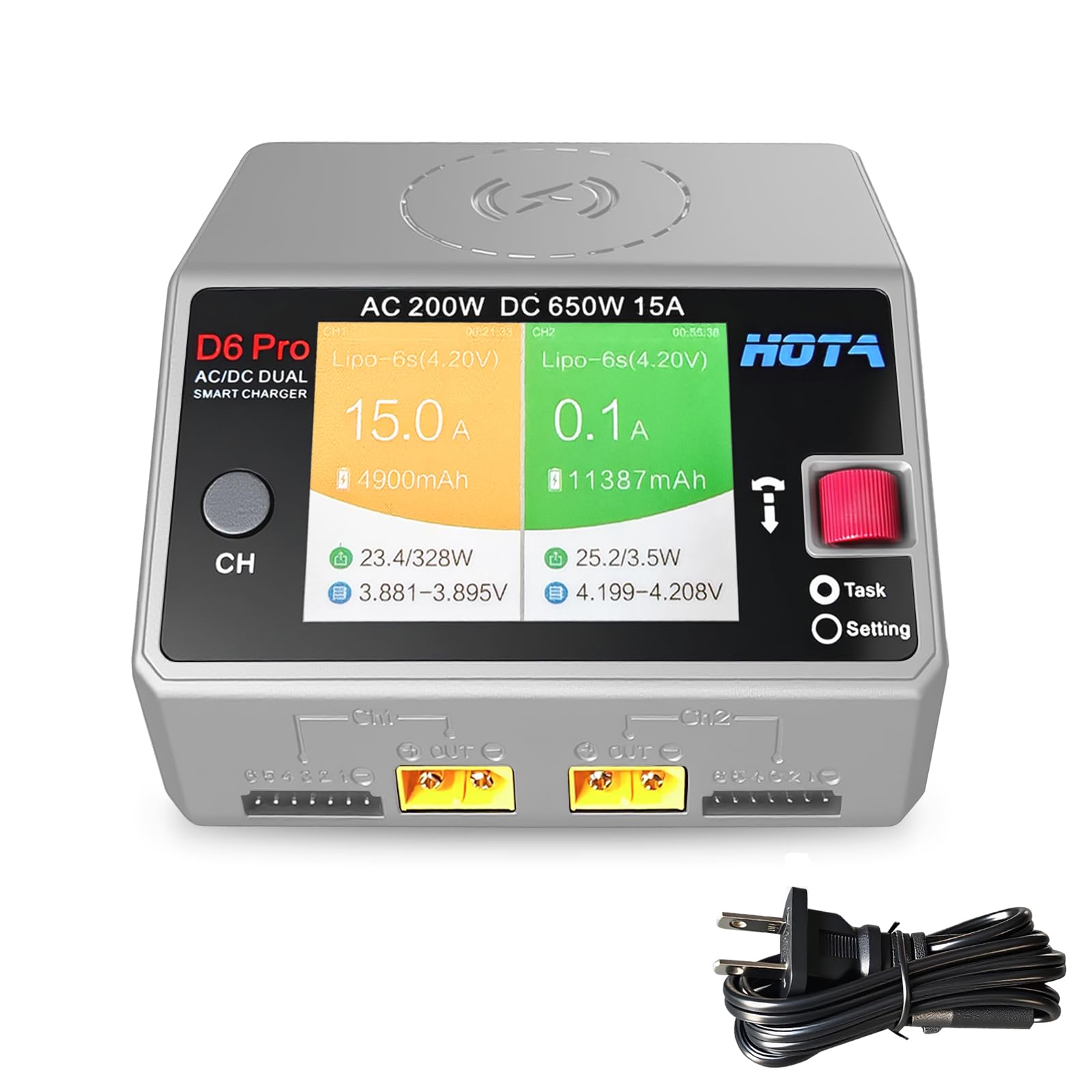 NEW HOTA D6 Pro Grey AC 200w D - Drone Rc Pro recension och pris