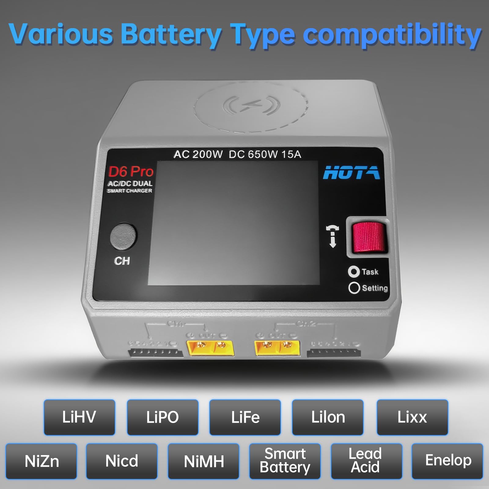 NEW HOTA D6 Pro Grey AC 200w D - Drone Rc Pro recension och pris
