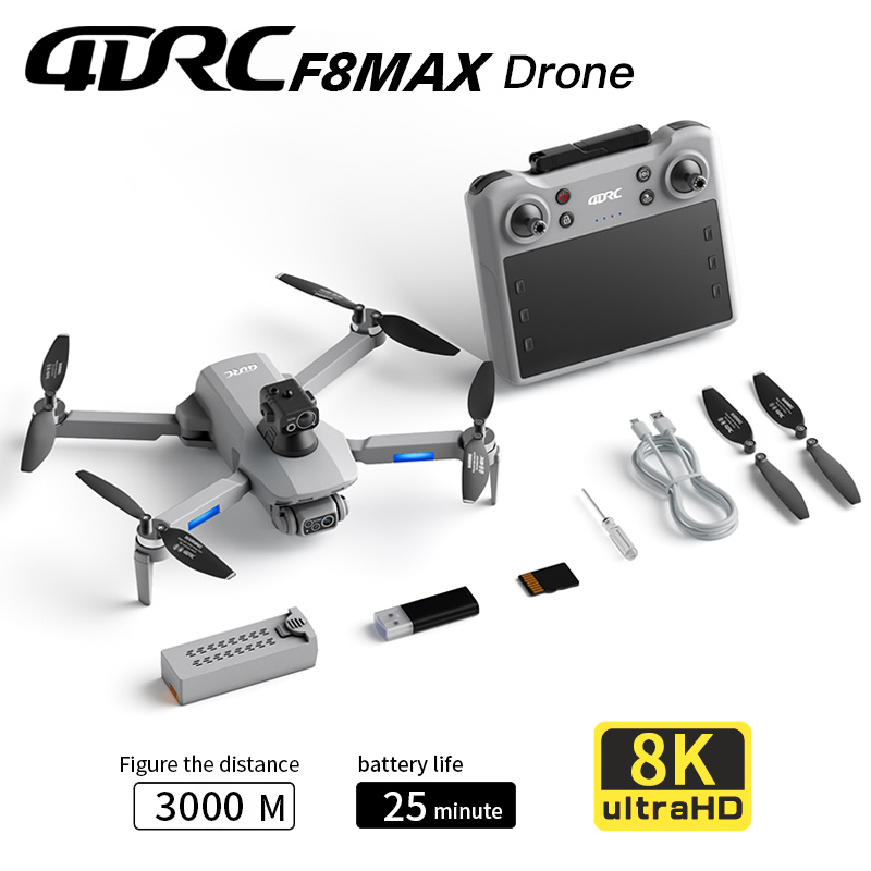 F8 MAX GPS Drone Professional  - Drone Rc Fpv Pro recension och pris