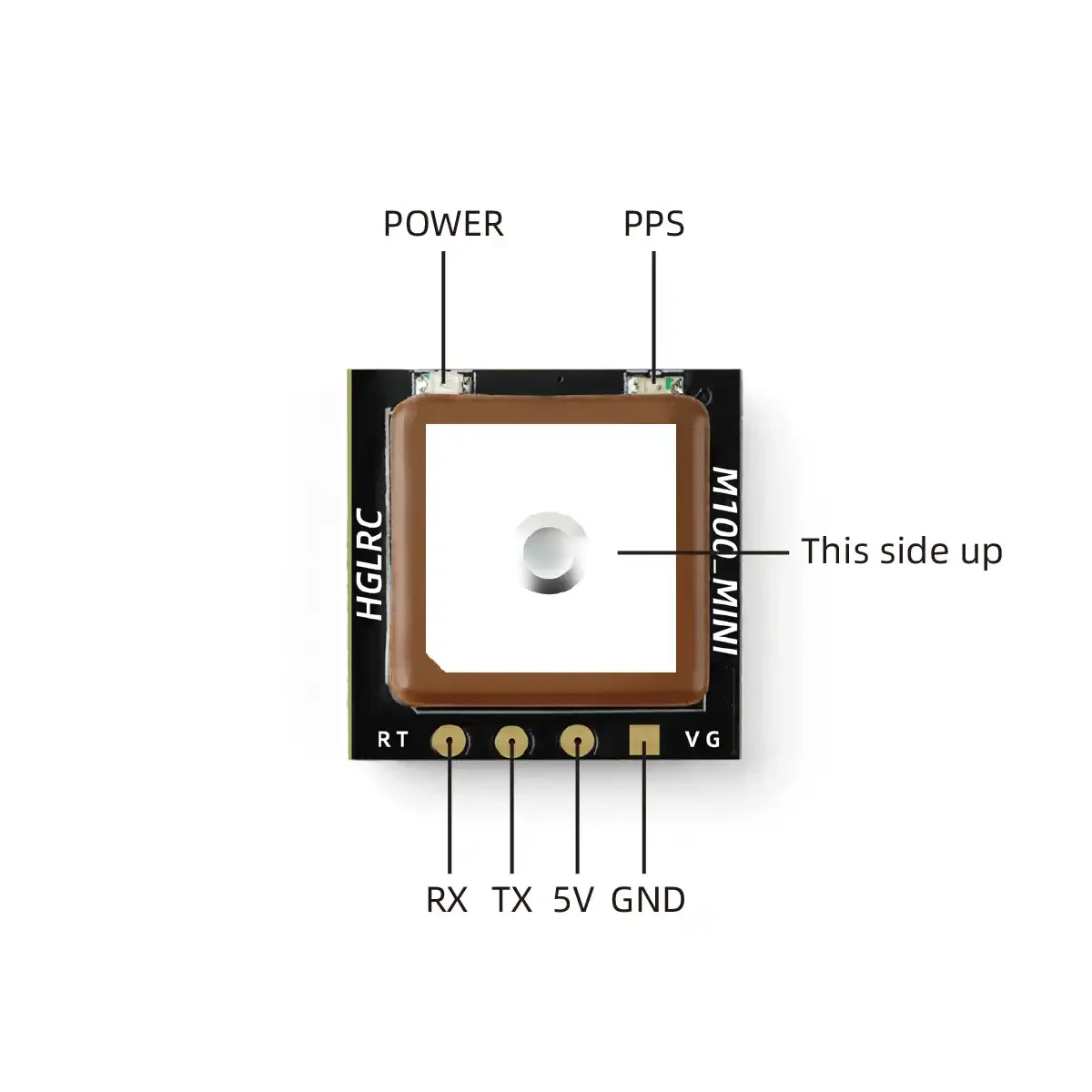HGLRC M100 MINI GPS Module M10 - Drone Rc Ufo recension och pris