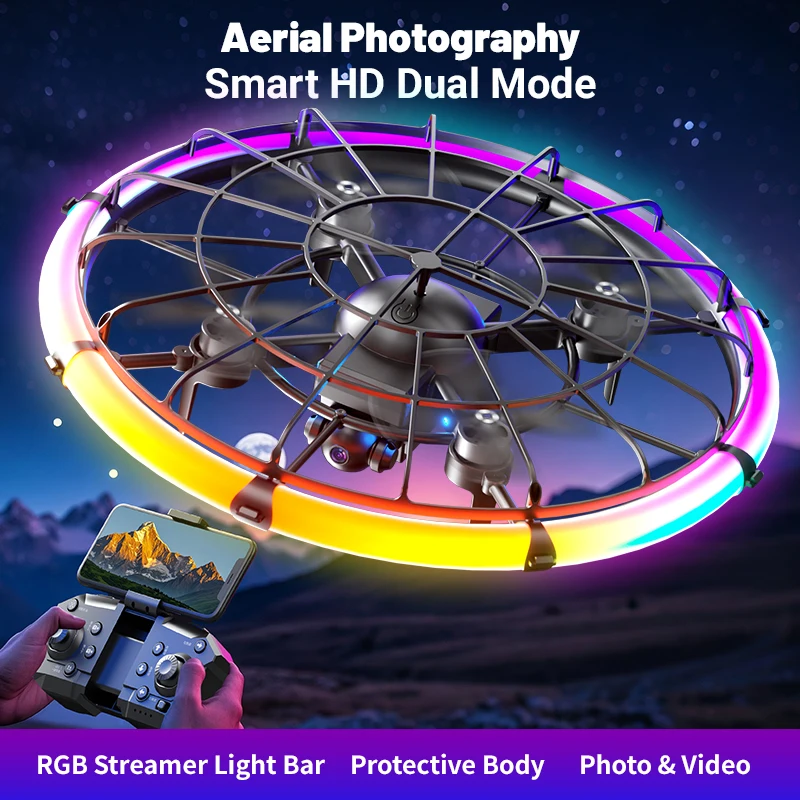 JJRC H145 UFO RC Drone with Du - Drone Rc Ufo recension och pris