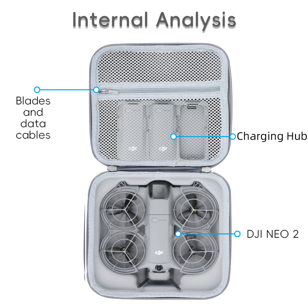 Portable Case PU Waterproof Sh - Drone Rc N3 recension och pris